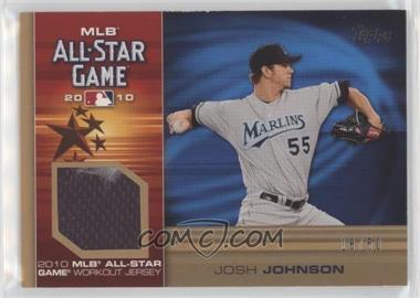 2010 Topps Update Series - All-Star Stitches Relics - Gold #AS-JJ - Josh Johnson /50