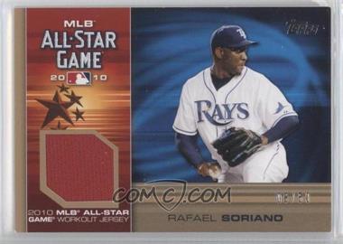 2010 Topps Update Series - All-Star Stitches Relics - Gold #AS-RS - Rafael Soriano /50