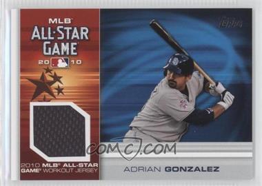 2010 Topps Update Series - All-Star Stitches Relics #AS-AG - Adrian Gonzalez