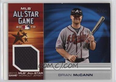 2010 Topps Update Series - All-Star Stitches Relics #AS-BM - Brian McCann
