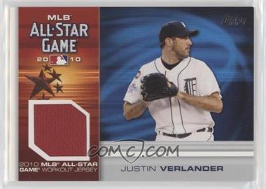 2010 Topps Update Series - All-Star Stitches Relics #AS-JV - Justin Verlander