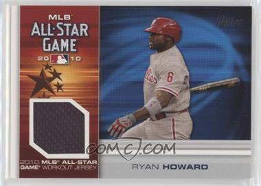 2010 Topps Update Series - All-Star Stitches Relics #AS-RHO - Ryan Howard