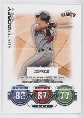 2010 Topps Update Series - Attax Code Cards #_BUPO - Buster Posey