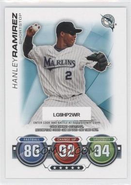 2010 Topps Update Series - Attax Code Cards #_HARA - Hanley Ramirez