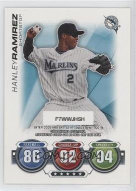 2010 Topps Update Series - Attax Code Cards #_HARA - Hanley Ramirez