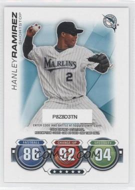 2010 Topps Update Series - Attax Code Cards #_HARA - Hanley Ramirez