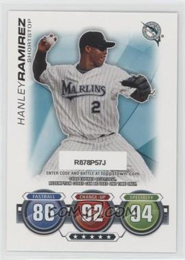 2010 Topps Update Series - Attax Code Cards #_HARA - Hanley Ramirez