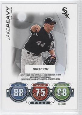 2010 Topps Update Series - Attax Code Cards #_JAPE - Jake Peavy