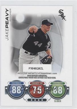 2010 Topps Update Series - Attax Code Cards #_JAPE - Jake Peavy