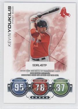 2010 Topps Update Series - Attax Code Cards #_KEYO - Kevin Youkilis