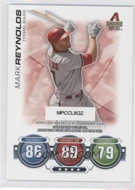 2010 Topps Update Series - Attax Code Cards #_MARE - Mark Reynolds