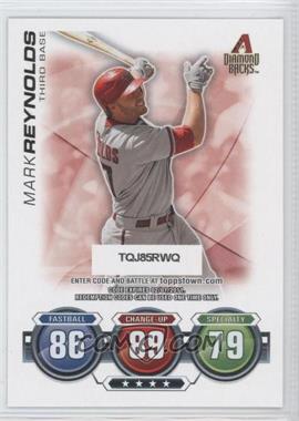 2010 Topps Update Series - Attax Code Cards #_MARE - Mark Reynolds