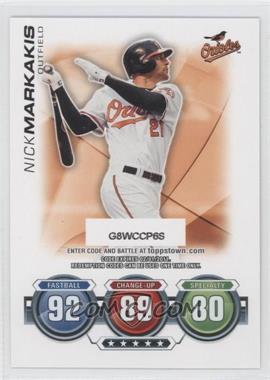 2010 Topps Update Series - Attax Code Cards #_NIMA - Nick Markakis