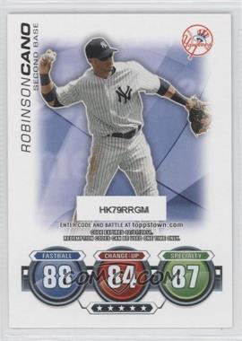 2010 Topps Update Series - Attax Code Cards #_ROCA - Robinson Cano