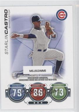 2010 Topps Update Series - Attax Code Cards #_STCA - Starlin Castro