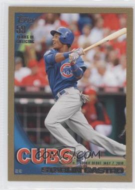 2010 Topps Update Series - [Base] - Gold #US-135 - Rookie Debut - Starlin Castro /2010