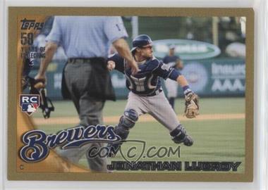 2010 Topps Update Series - [Base] - Gold #US-143 - Jonathan Lucroy /2010 [EX to NM]
