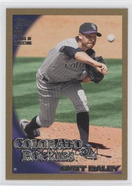 2010 Topps Update Series - [Base] - Gold #US-236 - Matt Daley /2010