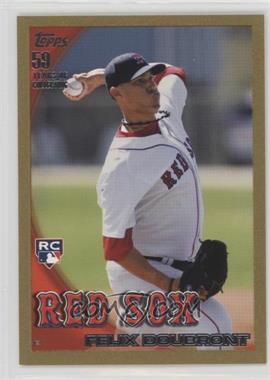 2010 Topps Update Series - [Base] - Gold #US-311 - Felix Doubront /2010