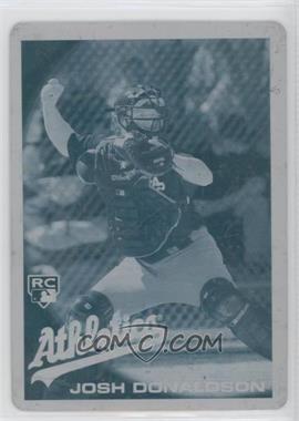 2010 Topps Update Series - [Base] - Printing Plate Cyan #US-172 - Josh Donaldson /1