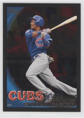 2010 Topps Update Series - [Base] - Wal-Mart All-Black #US-135 - Rookie Debut - Starlin Castro