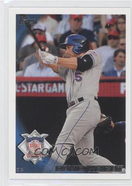 2010 Topps Update Series - [Base] #US-180 - All-Star - David Wright