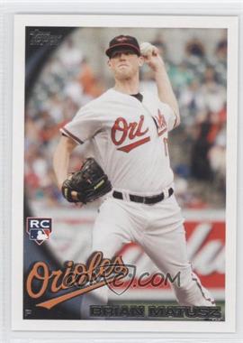 2010 Topps Update Series - [Base] #US-185.1 - Brian Matusz