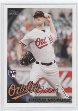 2010 Topps Update Series - [Base] #US-185.1 - Brian Matusz