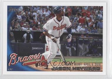 2010 Topps Update Series - [Base] #US-214.1 - Rookie Debut - Jason Heyward