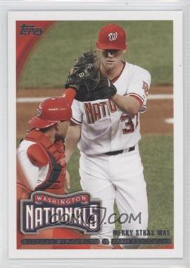 2010 Topps Update Series - [Base] #US-274 - Checklist - Merry Stras Mas (Stephen Strasburg & Ivan Rodriguez)