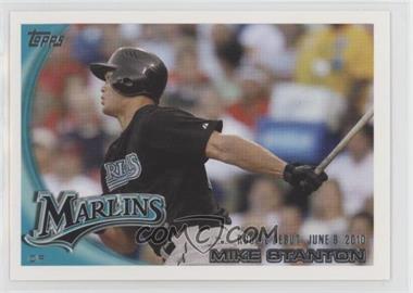 2010 Topps Update Series - [Base] #US-327 - Rookie Debut - Mike Stanton