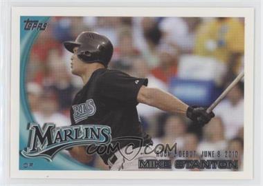 2010 Topps Update Series - [Base] #US-327 - Rookie Debut - Mike Stanton