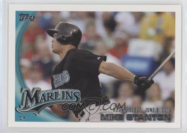 2010 Topps Update Series - [Base] #US-327 - Rookie Debut - Mike Stanton