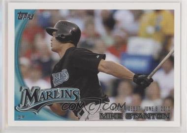 2010 Topps Update Series - [Base] #US-327 - Rookie Debut - Mike Stanton