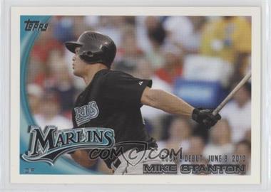 2010 Topps Update Series - [Base] #US-327 - Rookie Debut - Mike Stanton