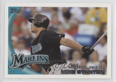 2010 Topps Update Series - [Base] #US-327 - Rookie Debut - Mike Stanton