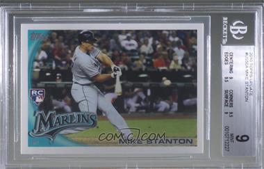 2010 Topps Update Series - [Base] #US-50.1 - Mike Stanton (Called Mike on Card) [BGS 9 MINT]