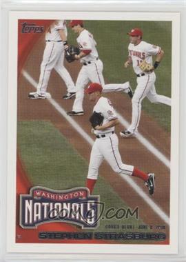 2010 Topps Update Series - [Base] #US-55 - Rookie Debut - Stephen Strasburg