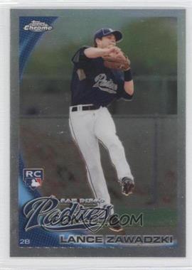 2010 Topps Update Series - Chrome Refractor RC Box Loader #CHR03 - Lance Zawadzki