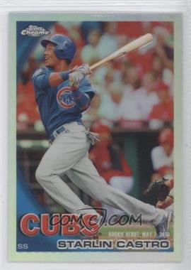 2010 Topps Update Series - Chrome Refractor RC Box Loader #CHR69 - Starlin Castro