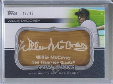 2010 Topps Update Series - Manufactured Bat Barrels #MBB-143 - Willie McCovey /99 [EX to NM]