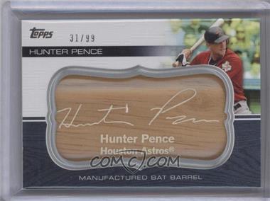 2010 Topps Update Series - Manufactured Bat Barrels #MBB-37 - Hunter Pence /99