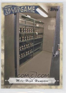 2010 Topps Update Series - More Tales of the Game #MTOG-8 - Mile-High Humidor