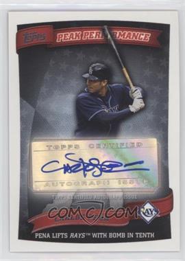 2010 Topps Update Series - Peak Performance Autographs #PPA-CP - Carlos Pena