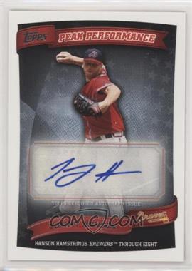 2010 Topps Update Series - Peak Performance Autographs #PPA-TH - Tommy Hanson