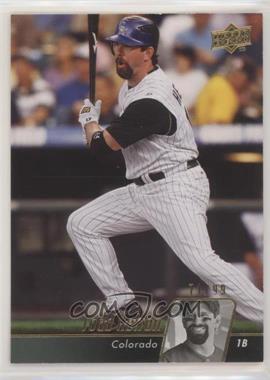 2010 Upper Deck - [Base] - Gold #188 - Todd Helton /99 [EX to NM]