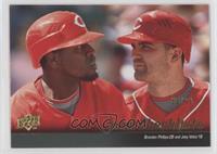 Brandon Phillips, Joey Votto (Cincinnati Reds Team Checklist) #/99