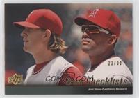 Jered Weaver, Kendry Morales (Los Angeles Angels of Anaheim Team Checklist) #/99