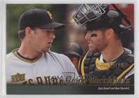 Zach Duke, Ryan Doumit (Pittsburgh Pirates Team Checklist) #/99