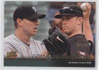 Roy Halladay, Aaron Hill (Toronto Blue Jays Team Checklist) #/99